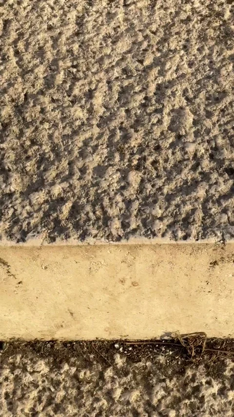 Camera moving up concrete stairs close up, ascending staircase texture backgroun Stock Footage 330551136