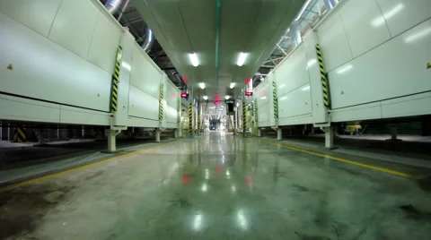 Camera moving in lumber factory 스톡 동영상 63463950