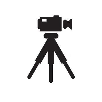 Camera news icon Stock Illustration