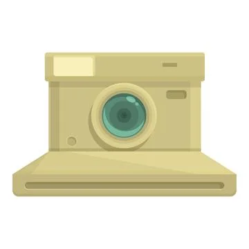 Camera object icon cartoon vector. Digital photo 스톡 일러스트
