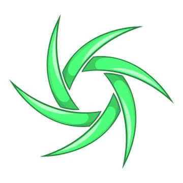 Camera objective icon, cartoon style Stock Illustration