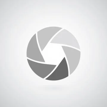 Camera objective icon Stock Illustration