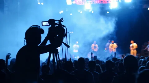 Camera Operator For the Back Stock Footage 66303544