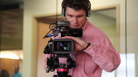 Camera operator Video stock 66388644
