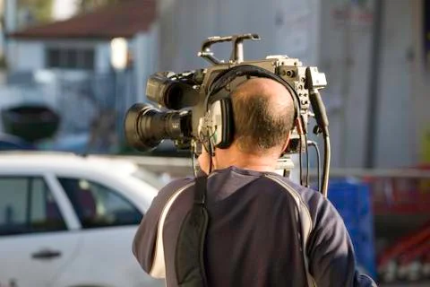 Camera operator Stock Photos