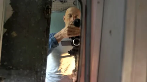 Camera operator working Stock Footage 67239104