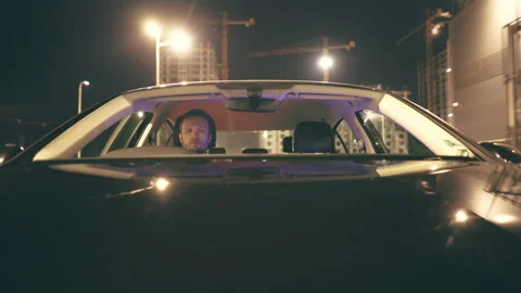 Camera outside the car front view realtime Stock Footage 167317588