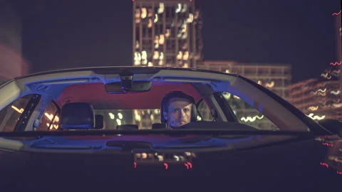 Camera outside the car wide angle pov hyperlapse Stock Footage 167312674