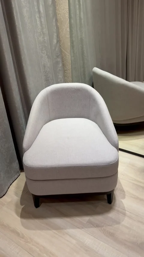 Camera Pan moving from Laminate Floor to Cozy Chair in Modern Living Room Stock Footage 289026837