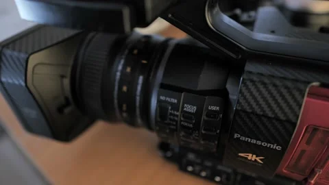 CAMERA PANASONIC DVX 200 Stock Footage 188100862