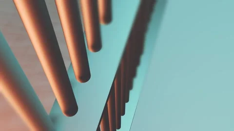 Camera Pans Along Jail or Prison Bars Vídeo Stock 330624224