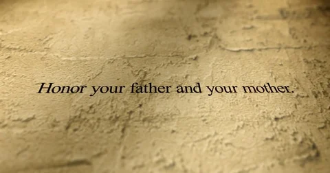 Camera Pans over the Fifth Commandment Vidéo 72166184