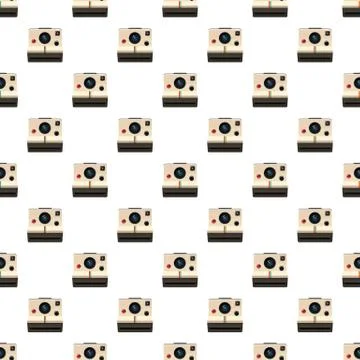 Camera pattern Illustrazione stock
