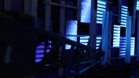 A camera  in the pavilion 3 Stock Footage 308099458