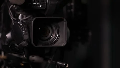 A camera  in the pavilion 7 Stock Footage 308099951