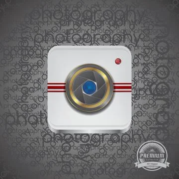 Camera photo and video interface イラスト素材