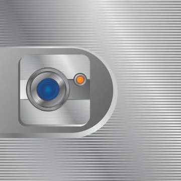 Camera photo and video interface Stock Illustration