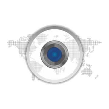 Camera photo and video interface Stock Illustration