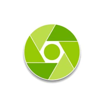 Camera photo and video interface Illustrazione stock