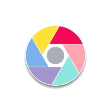 Camera photo and video interface 스톡 일러스트