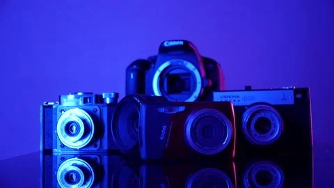 Camera. photo. Stock-Footage 131094319