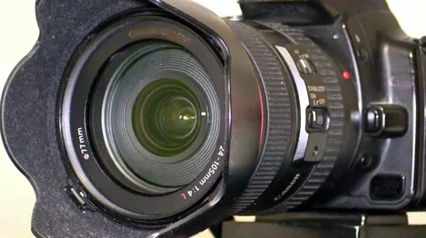 Camera photo lens. Stock Footage 51115060