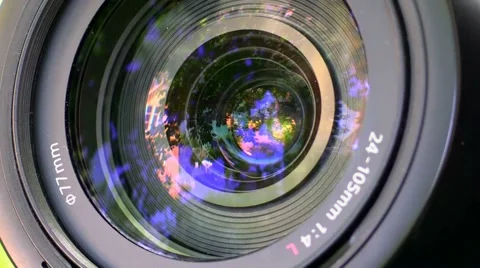 Camera photo lens. Stock Footage 51115427
