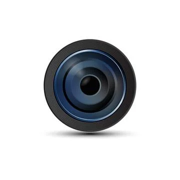 Camera photo lens Stock Illustration