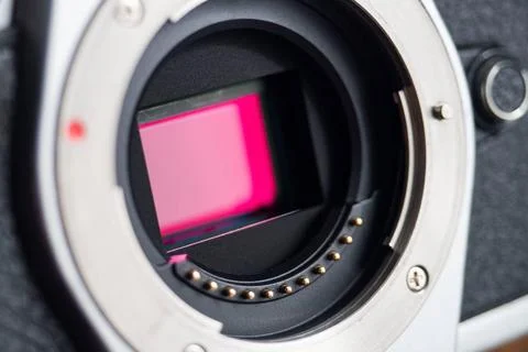 Camera photo sensor Photo sensor of a mirrorless camera Copyright: xZoonar... Stock Photos