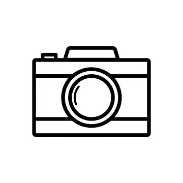 Camera - photography icon vector design template Stock Illustration