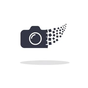 Camera photography logo icon template Stock-Illustration