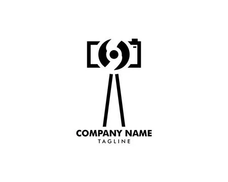 Camera photography logo icon vector template Stock Illustration