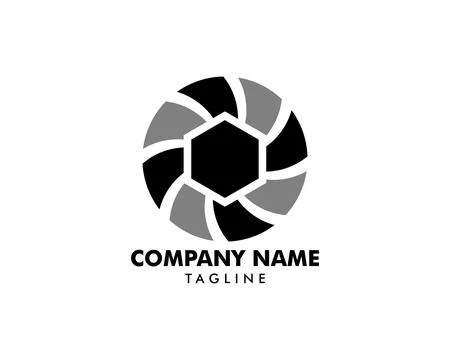Camera photography logo icon vector template Stock Illustration