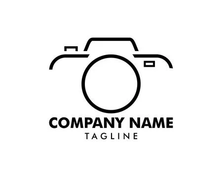 Camera photography logo icon vector template Иллюстрация