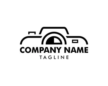 Camera photography logo icon vector template Иллюстрация