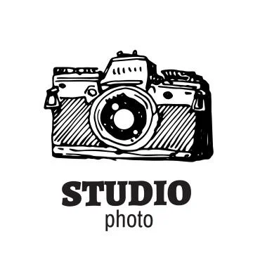 Camera photography vector illustration. Ilustração Stock