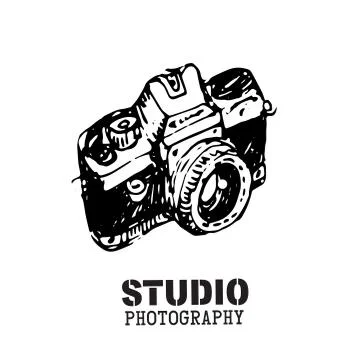Camera photography vector illustration. Illustration