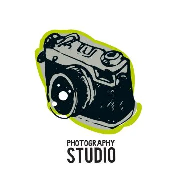 Camera photography vector illustration. Ilustração Stock