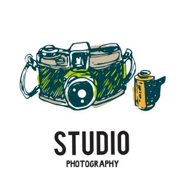 Camera photography vector illustration. イラスト素材
