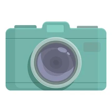 Camera picture icon cartoon vector. Digital photo イラスト素材