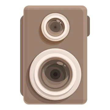 Camera picture icon cartoon vector. Digital photo イラスト素材