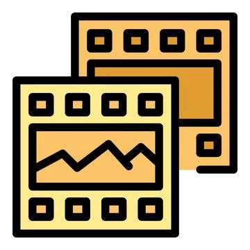 Camera picture icon vector flat Stock Illustration