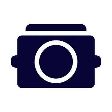 Camera, picture, video camera, modern camera icon Stock Illustration