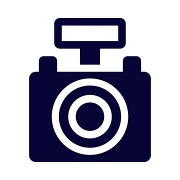 Camera, picture, video camera, modern camera icon Stock Illustration