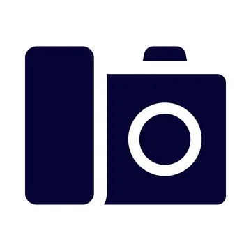 Camera, picture, video camera, modern camera icon Stock Illustration