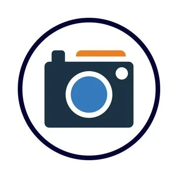 Camera, picture, video camera, modern camera icon 스톡 일러스트
