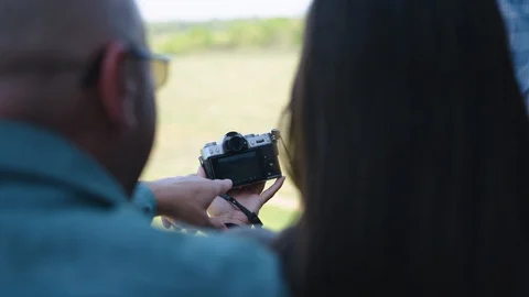 Camera point Video stock 128784286