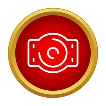 Camera professional icon for photography application and web Stock-Illustration