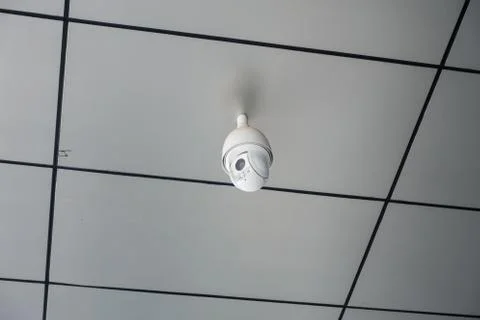 Camera in public district Stock Photos