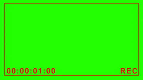Camera Recording Green screen 스톡 동영상 25912102